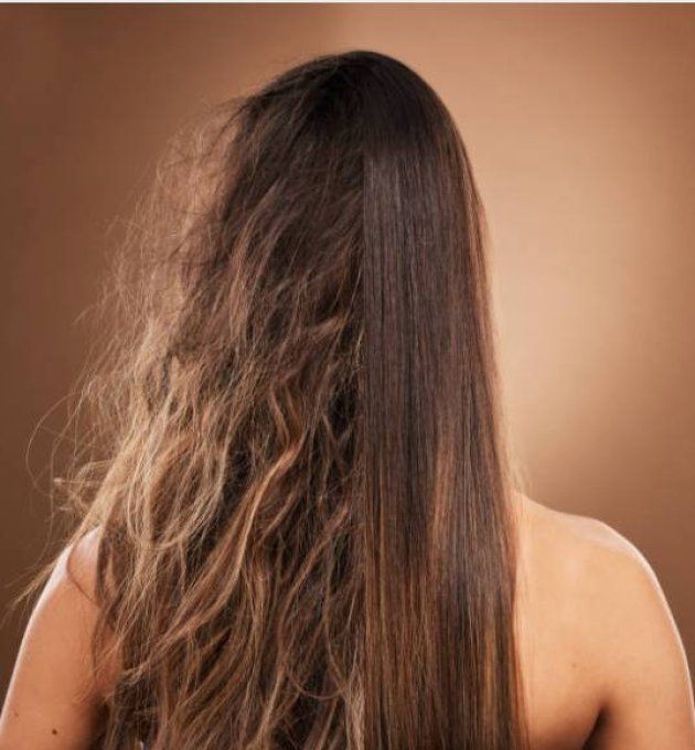 Crème pour cheveux sec et crépus